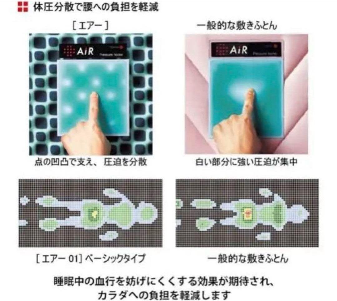 nishikawa AiRマットレス　エアーウィーヴ　西川　睡眠　シーリー