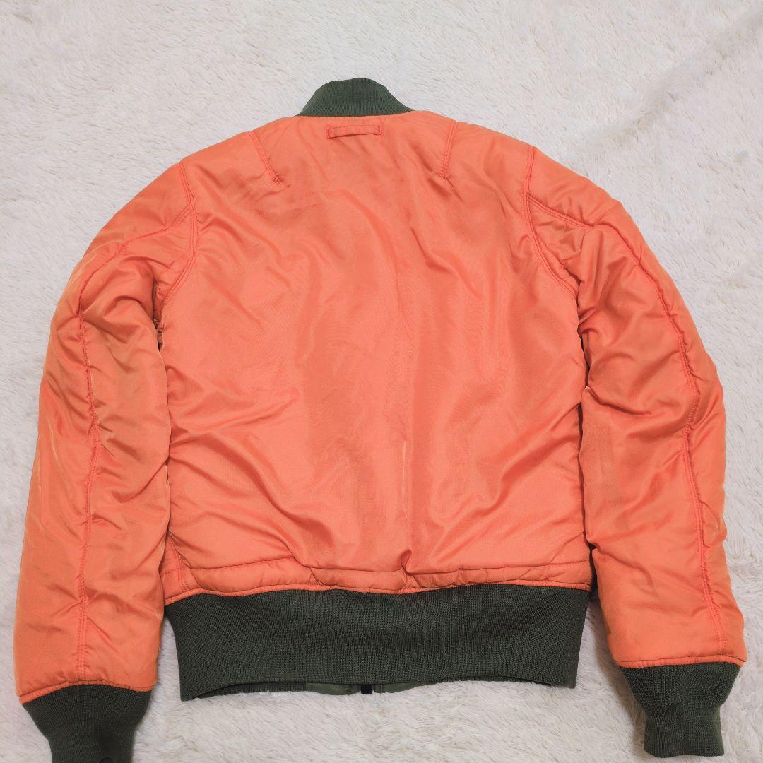 アルファインダストリーズ MA-1 フライトジャケット カーキ リバーシブル M