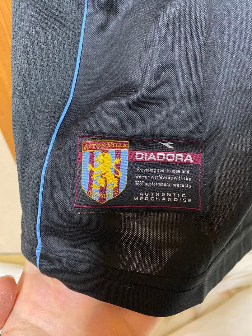 アストン・ヴィラ　アウェイ　ユニフォーム　プレミア　サッカー　レア
