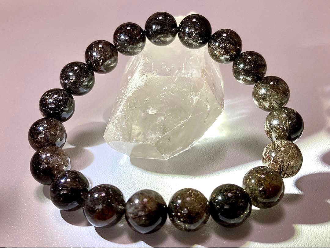 BOOBOOお纏め　究極品質　超希少リアルブラックルチル　10㎜と11㎜