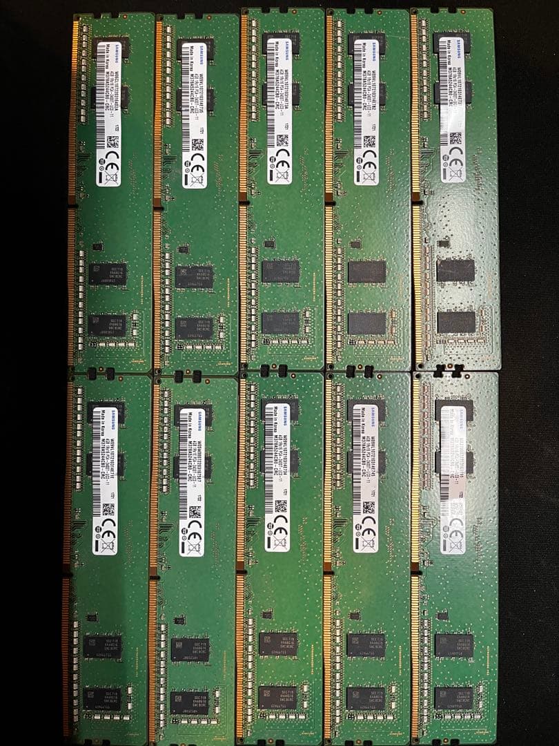 m*o様 【計40GB】Samsung DDR4-2400 4GB 10枚セット