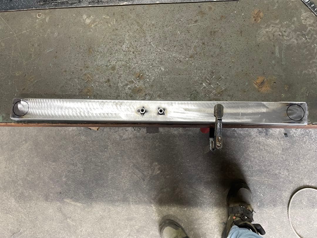 アイアンシェルフ　植物棚　受注生産　ダクトレール付　tig溶接製作