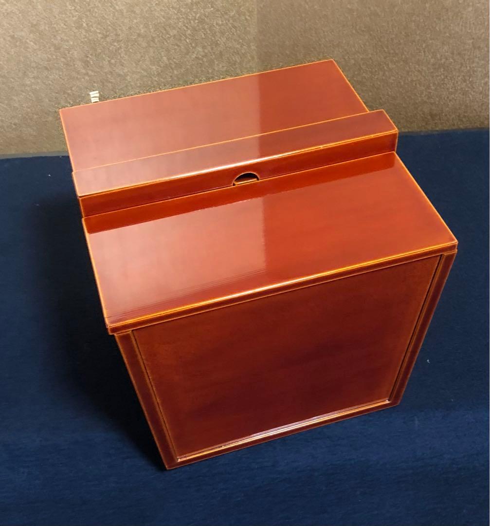 《R》茶道具 春慶塗 釣瓶水指 元箱　251222か2