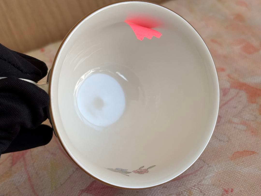 ノリタケ　クラフトーン　アイビーソング カップ＆ソーサー4客プレート2枚セット