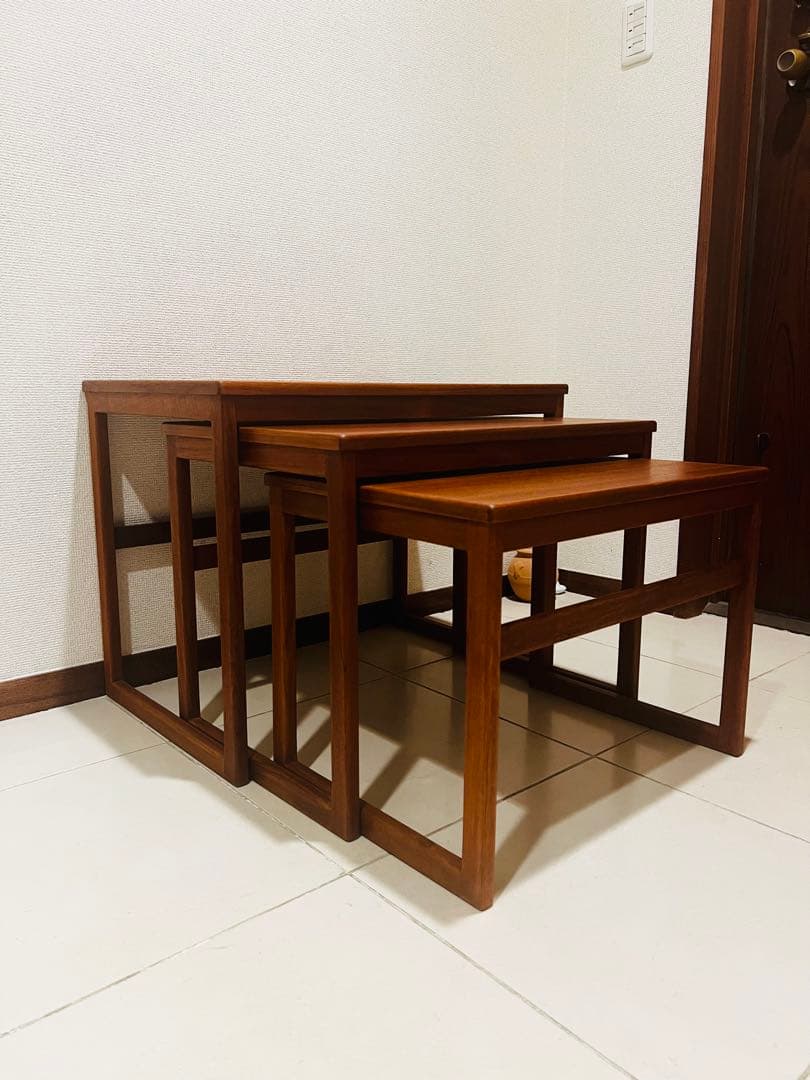 ネストテーブル HIKE チークSvanteSkogh SeffleMobler