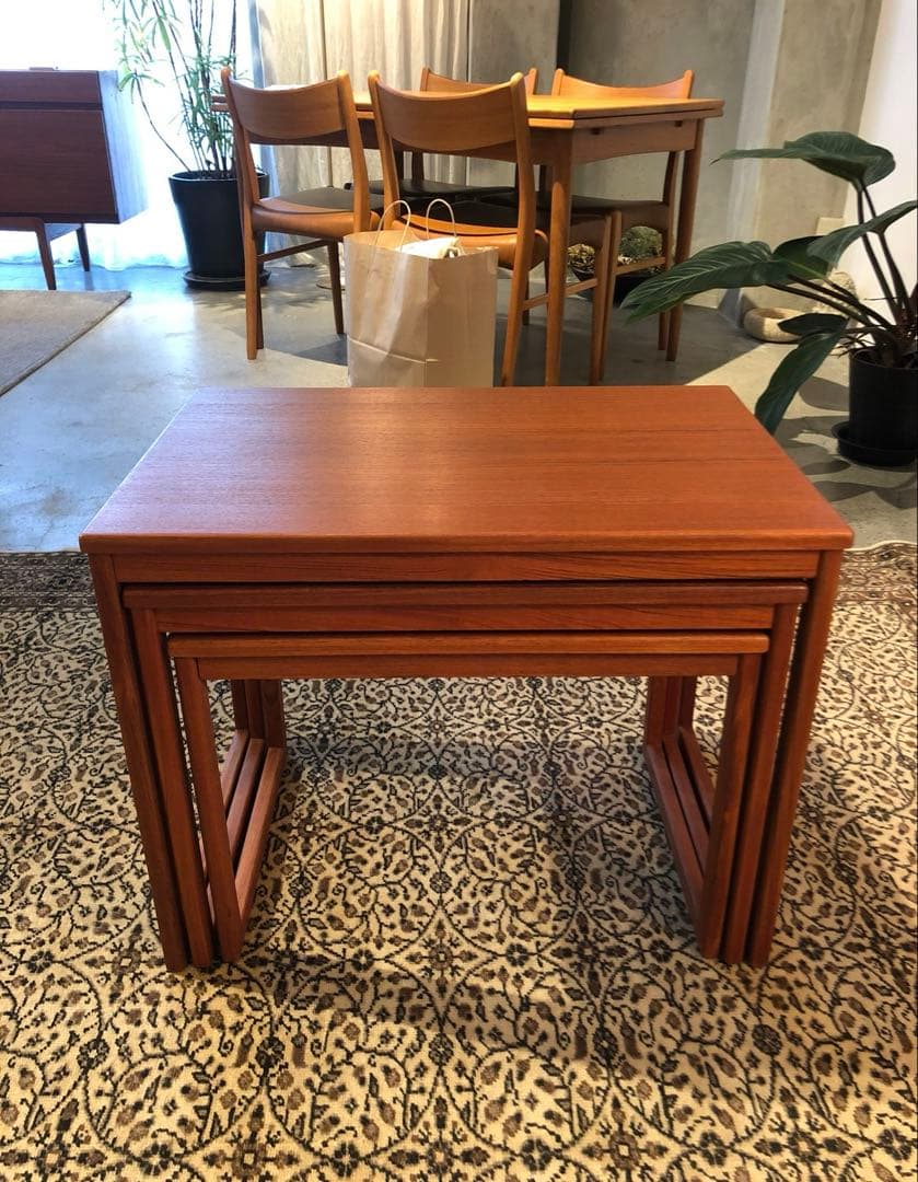 ネストテーブル HIKE チークSvanteSkogh SeffleMobler