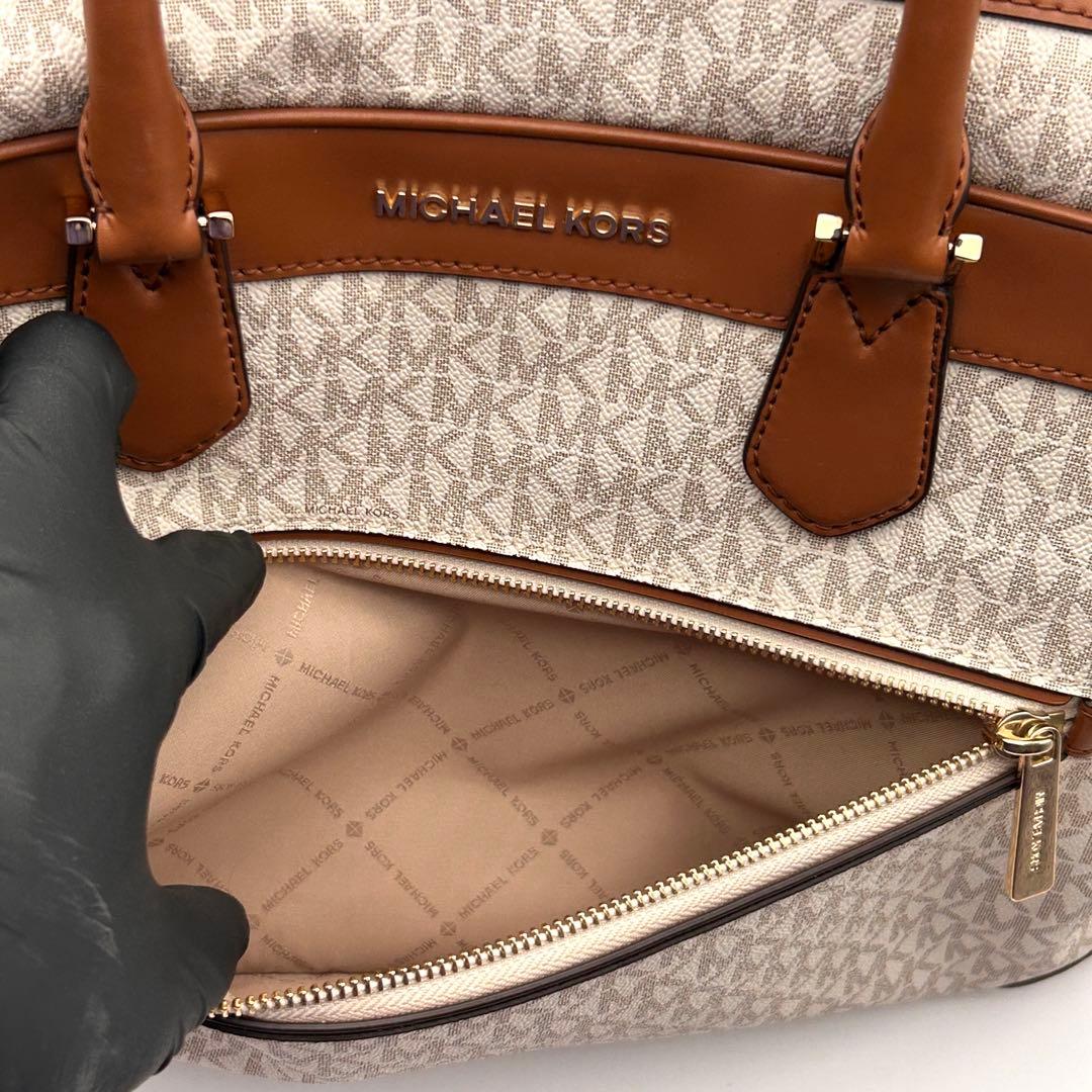 ✨大人気！✨ マイケルコース2WAY ボストンバッグ レア美品 高級 レザー