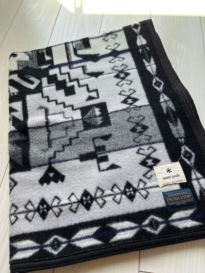ペンドルトン　スノーピーク　ムチャチョウールブランケット
