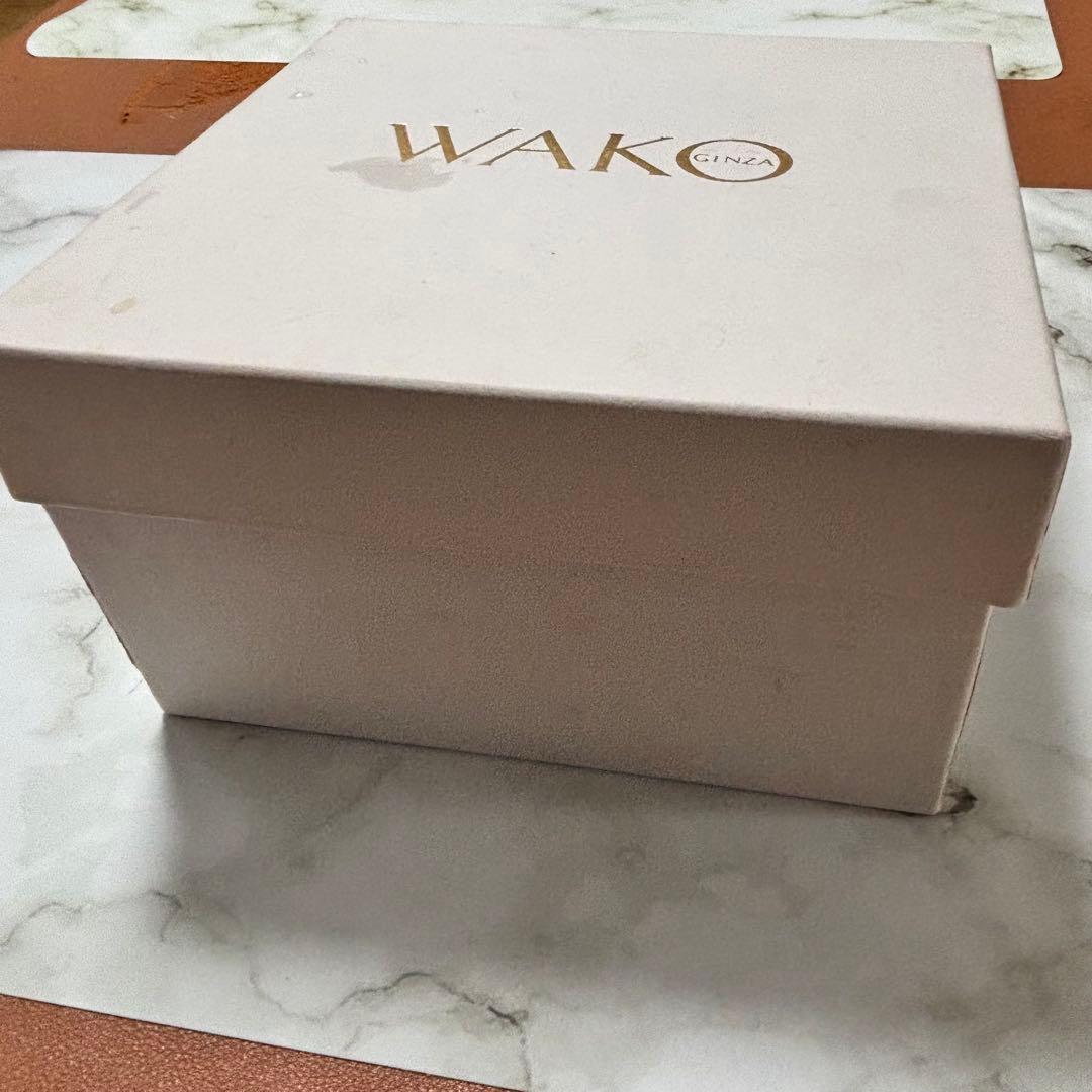 店長超暴走タイムセール 美品 小物入れ WAKO シルバー 銀座和光