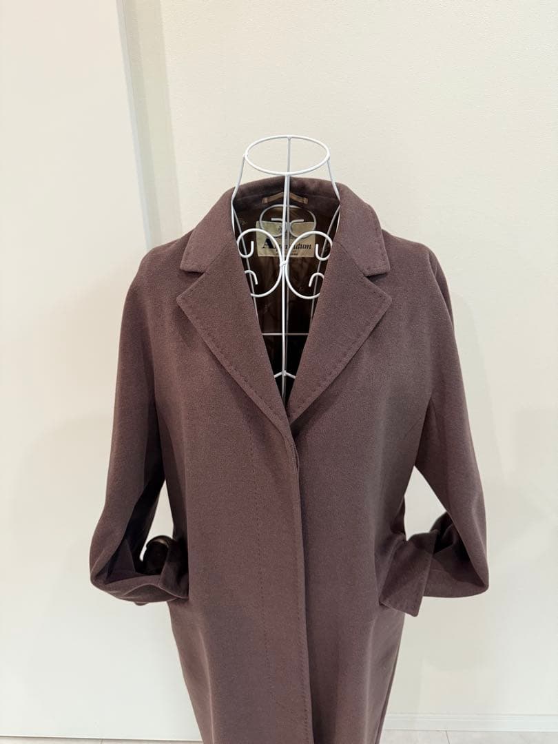 Aquascutum アクアスキュータム/チェスターコート ロング　アンゴラ混