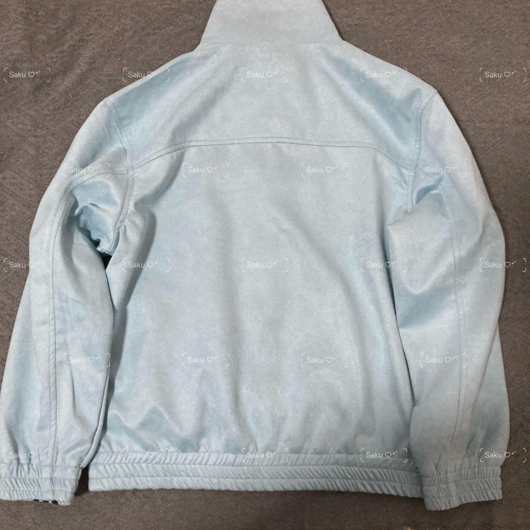 新品 アディダス 蛇年トラックジャケットライトブルー Mサイズ