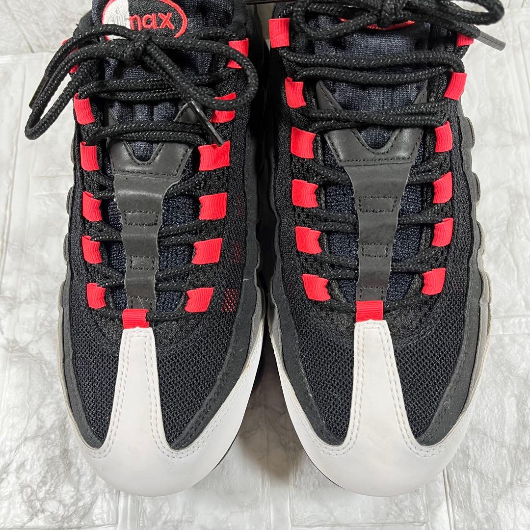 【美品】NIKEAIR VAPORMAX95 ホットレッド 27㎝