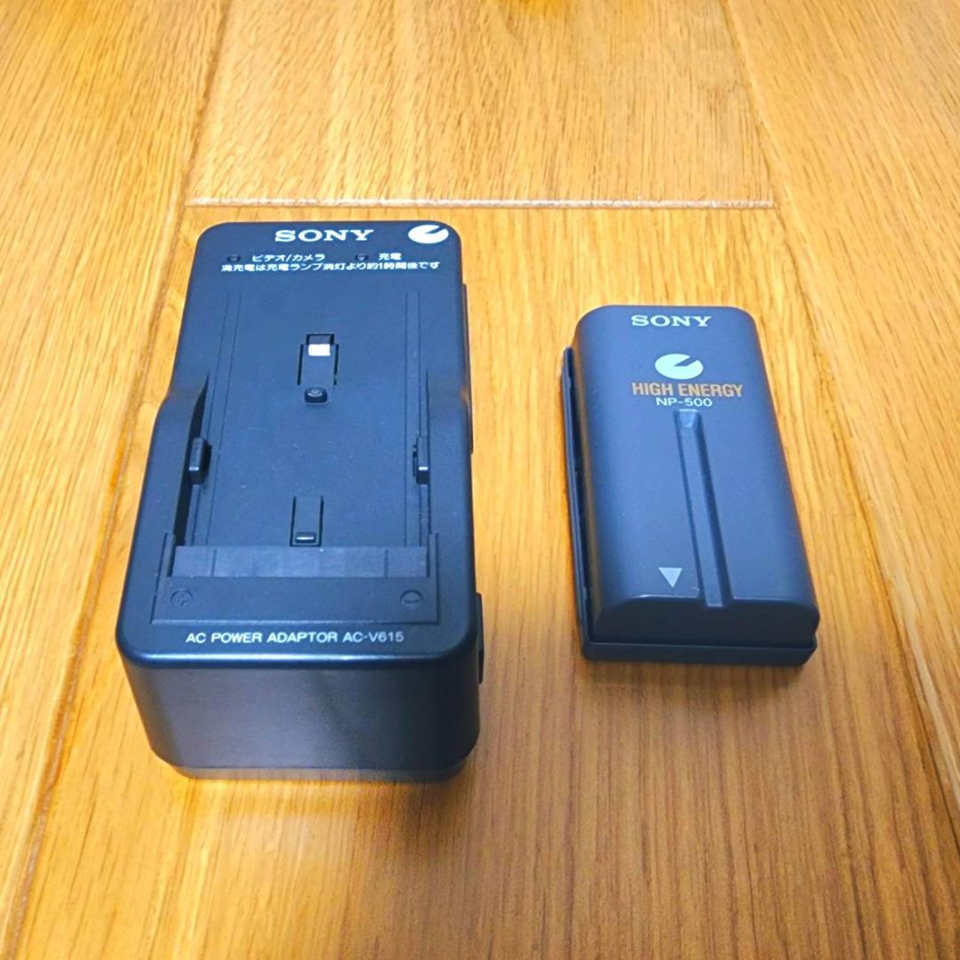 【動作確認済】 SONY Hi8 高画質 ビデオカメラ CCD-TR1 セット