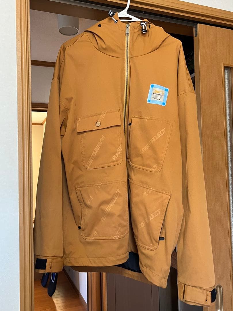 スノーボード　ジャケット　Plan B Project XLサイズ　brown