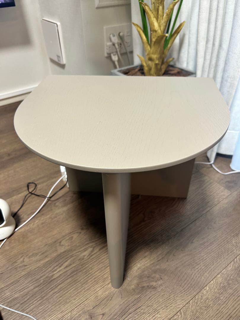 HalfMoon sidetable wood / ハーフムーン サイドテーブル
