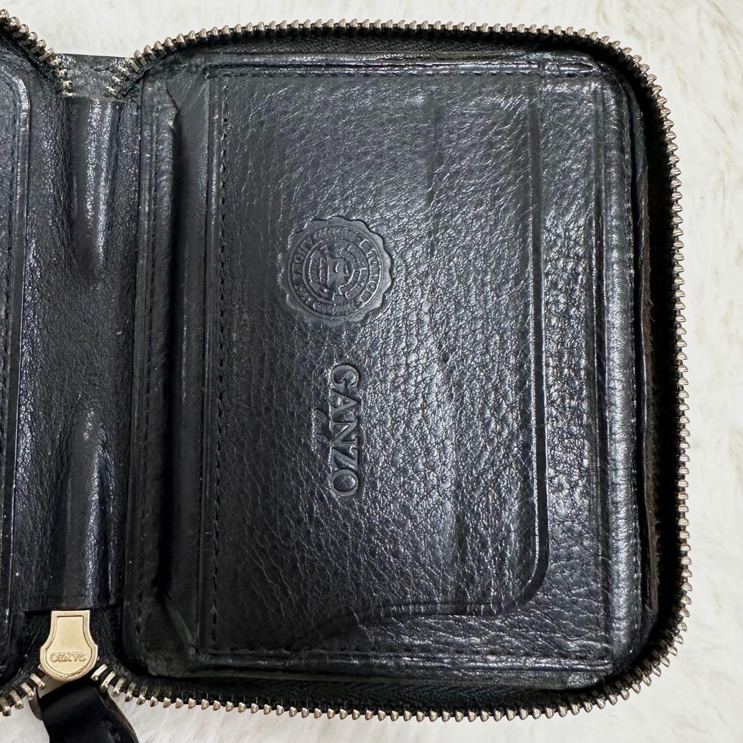 入手困難★GANZO 大阪店限定 シェルコードバン コンパクトジップウォレット