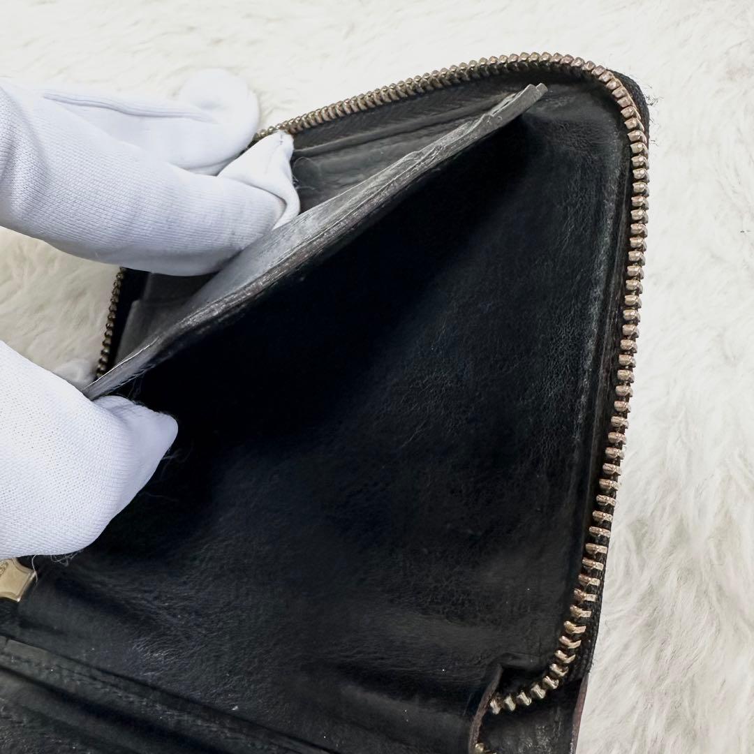 入手困難★GANZO 大阪店限定 シェルコードバン コンパクトジップウォレット