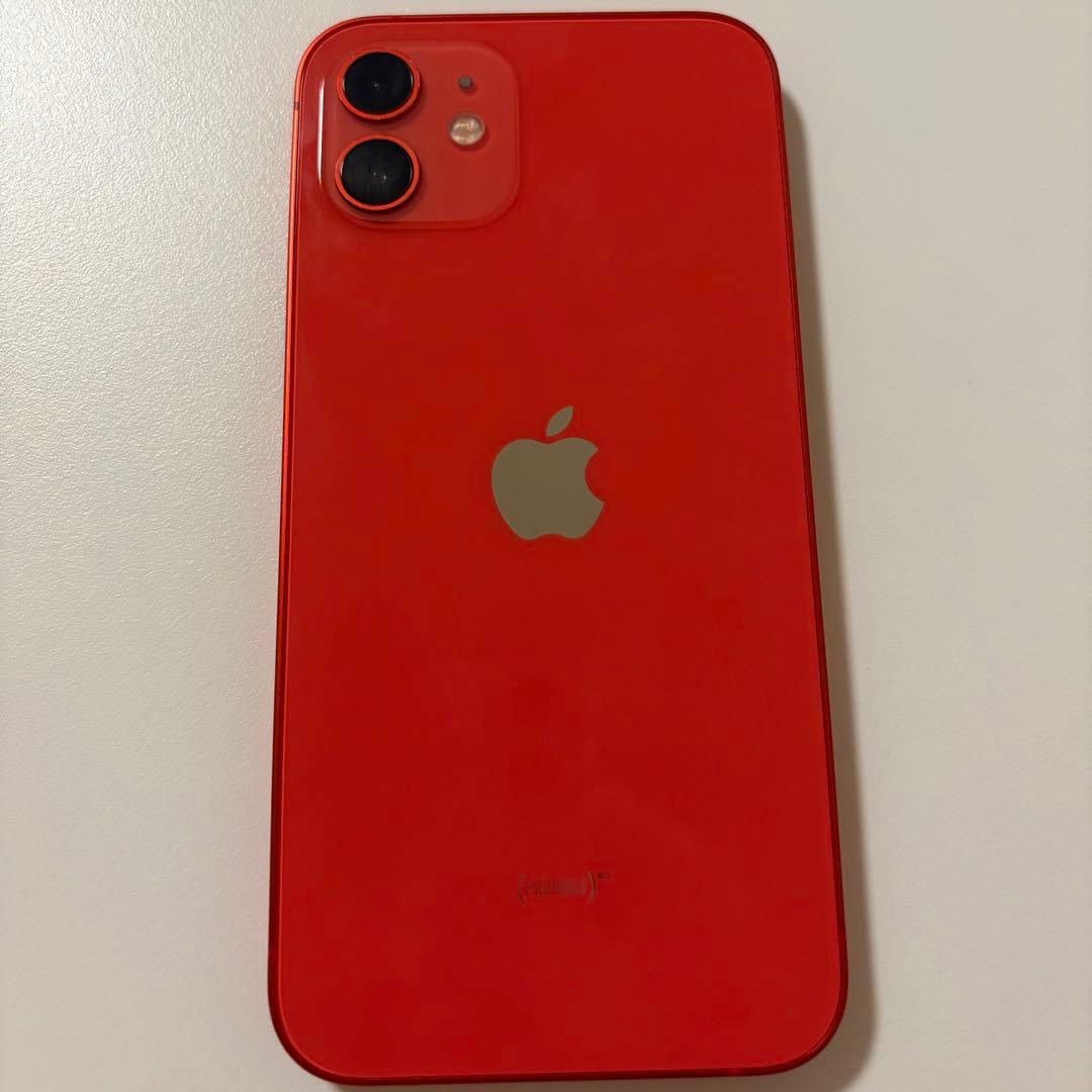 iPhone 12 256GB 本体 レッド 初期化済