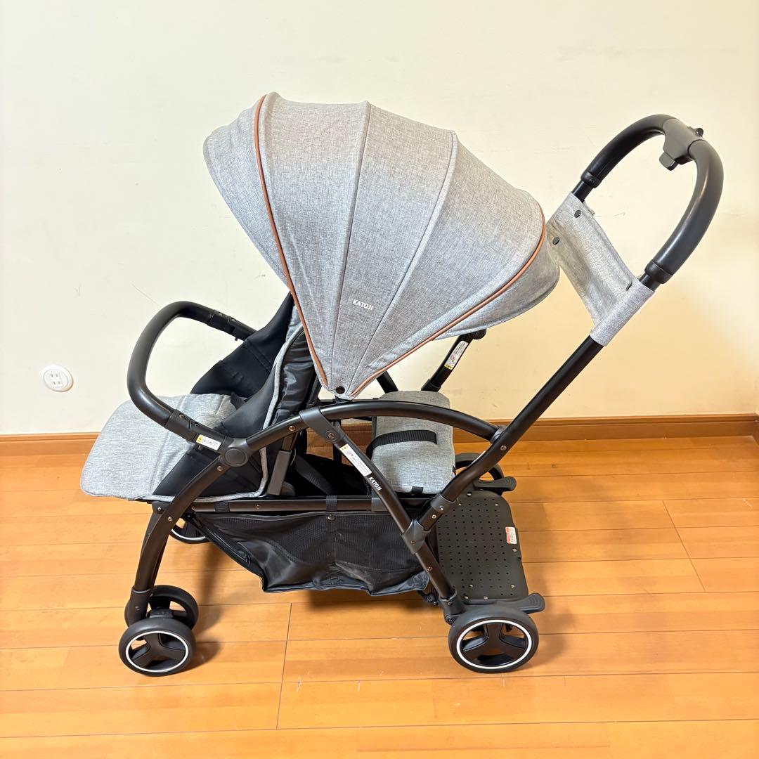 【美品・匿名配送】KATOJI 2人乗り ベビーカー 2-Seater