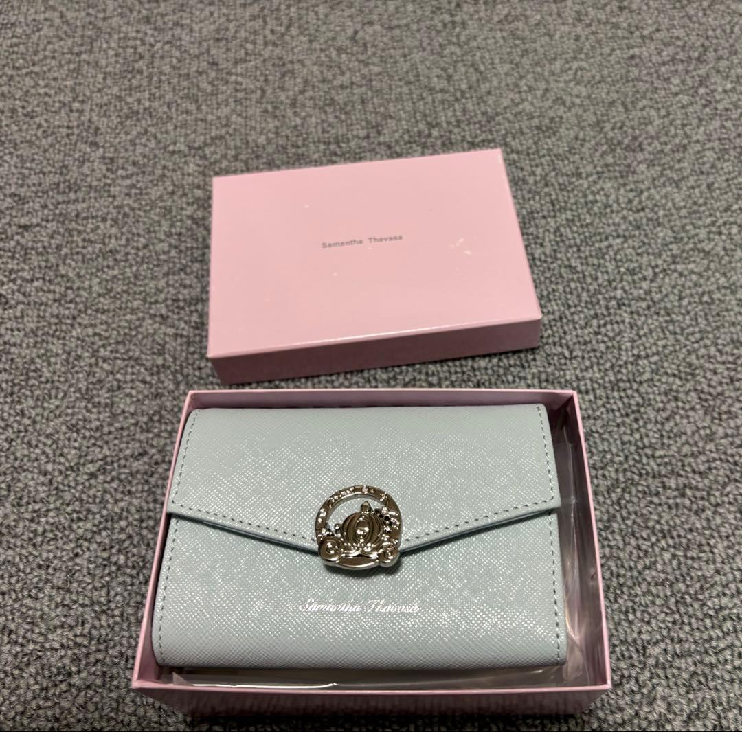 サマンサタバサ ディズニー　シンデレラ　折り財布