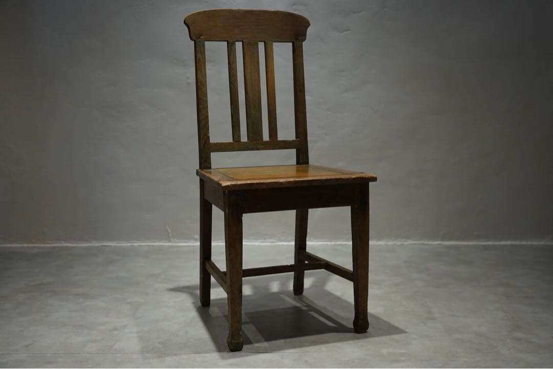 フランスアンティーク　アトリエチェア　古木　椅子