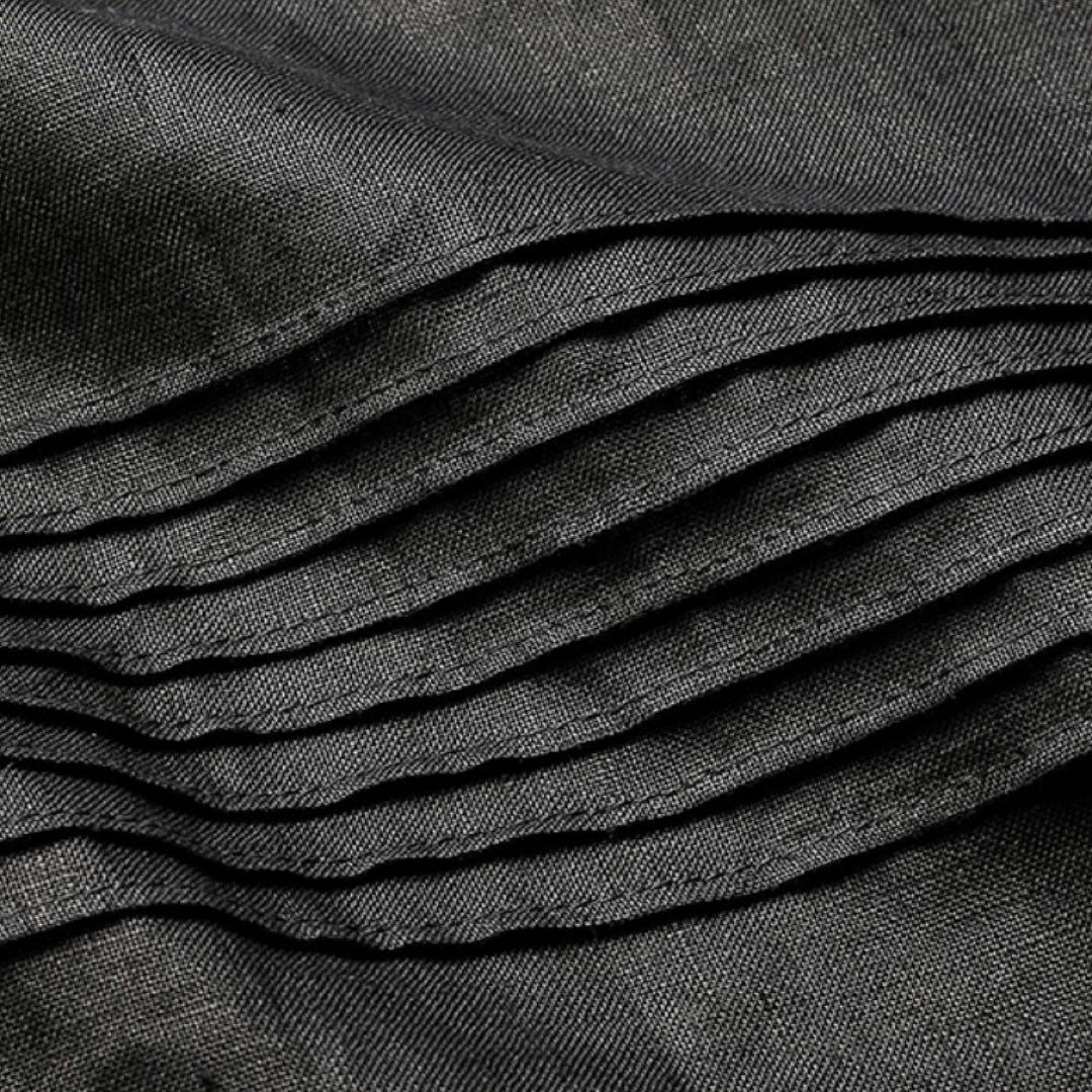 【試着のみ】DEAN＆DELUCA×BEAMS COUTURE　割烹着ドレス　黒