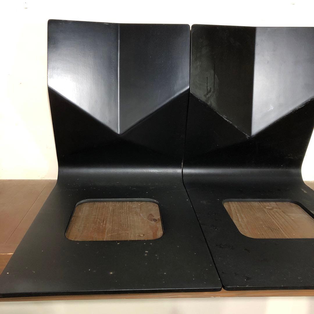 天童木工 Tendo 座椅子 2客セット 黒