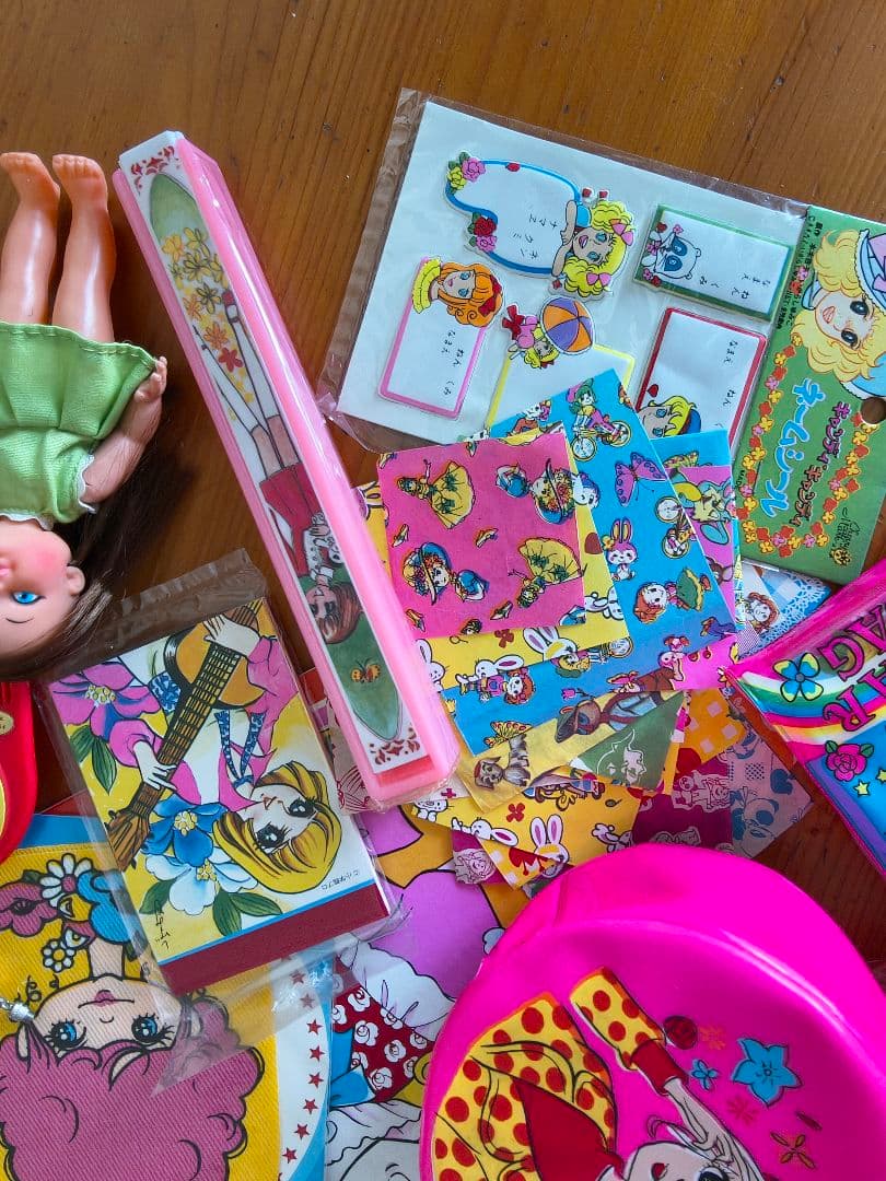 昭和レトロ雑貨セット、まとめ売り、細川智栄子、キャンディキャンディ、