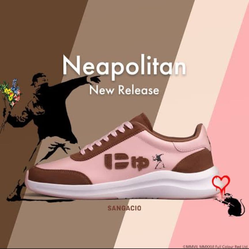 SANGACIO Neapolitan にゅ〜ず 27cm スニーカー