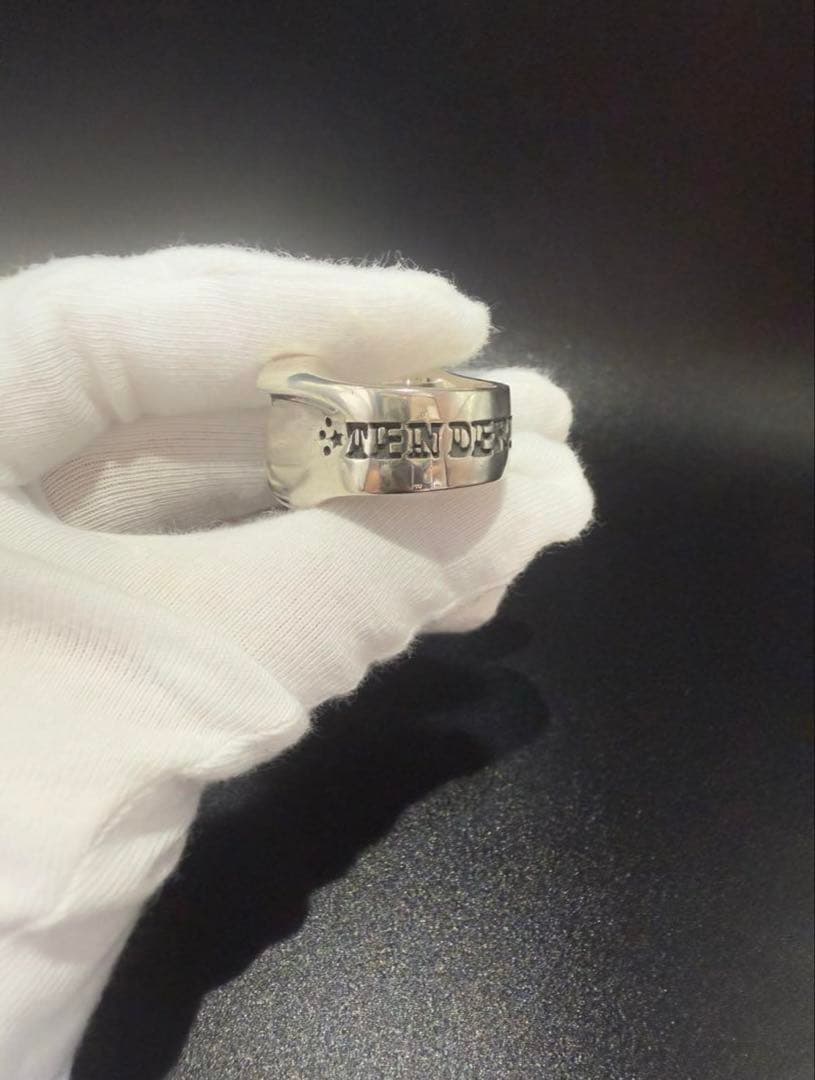 最高品質　ホースシュー　馬蹄　リング　18号相当