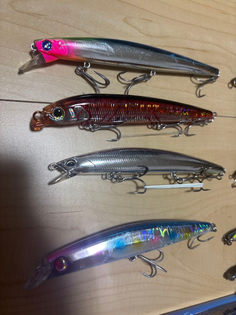 ジャンプライズ他ヒラスズキルアー15個セット