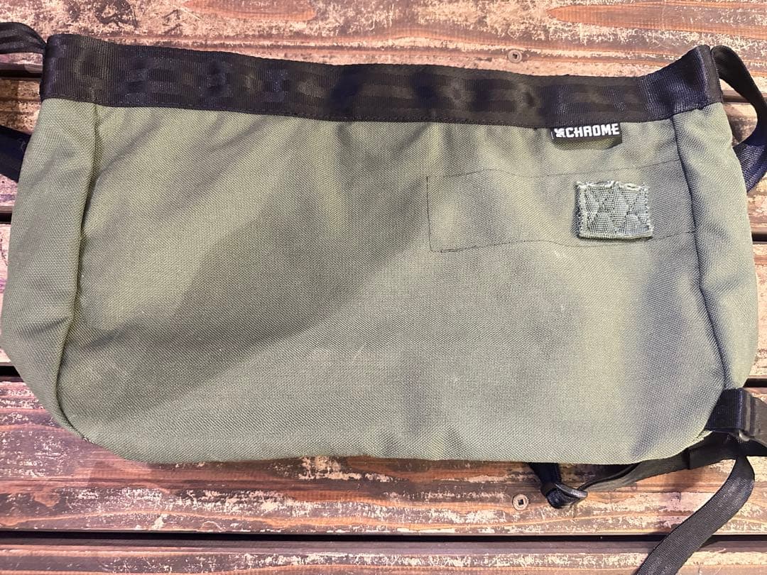 WAIPER.inc × CHROME ニュースペーパー メッセンジャーバッグ