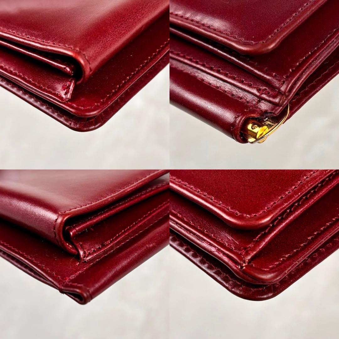 GLEN グレンロイヤル マネークリップ 二つ折り 財布 赤