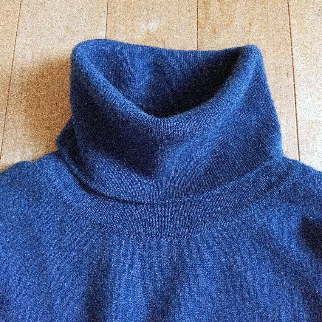 WILLIAM LOCKIE　カシミヤニットセーター　タートルネック　英国製