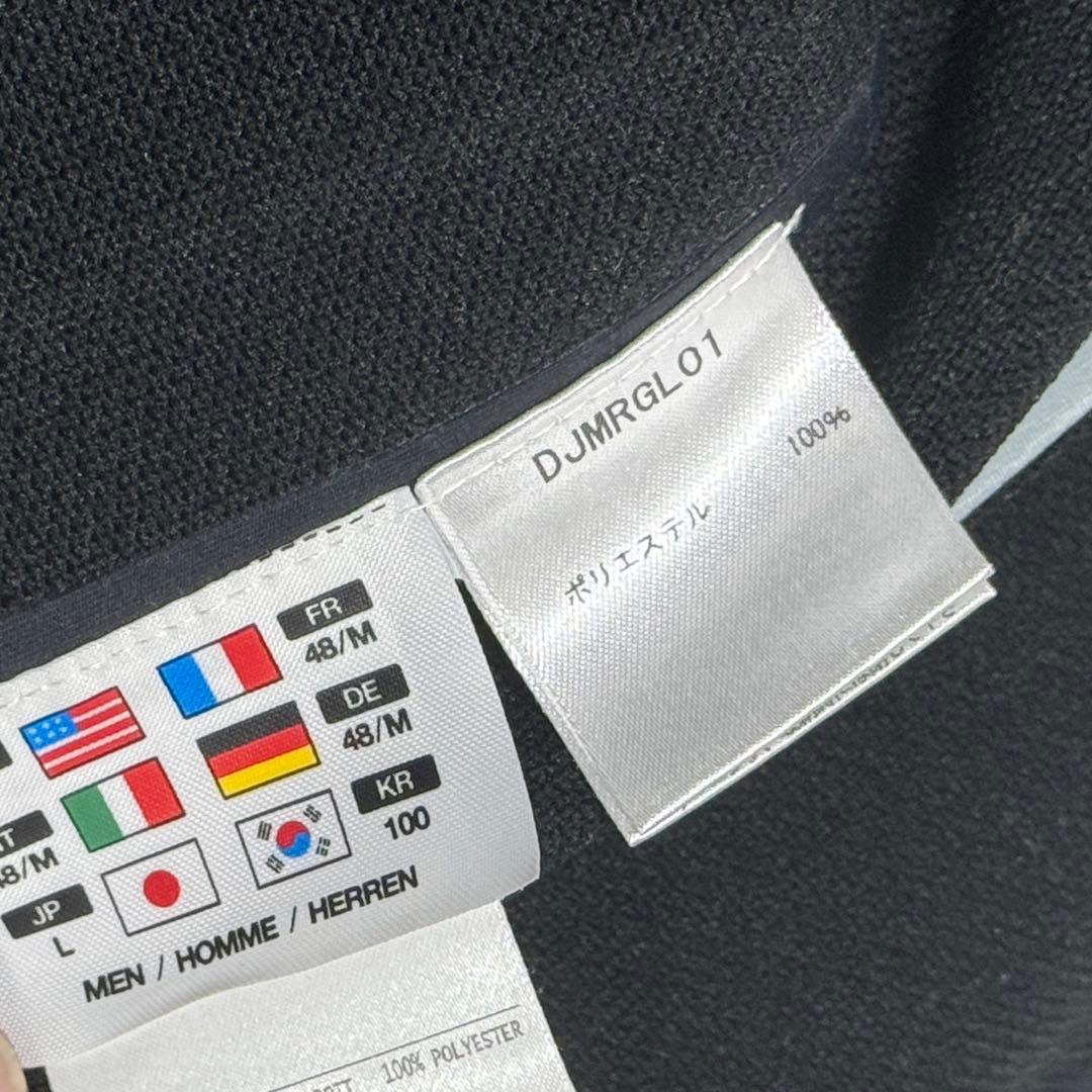 DESCENTE ALLTERRAINフュージョンニット　パーカー　ブラック　L