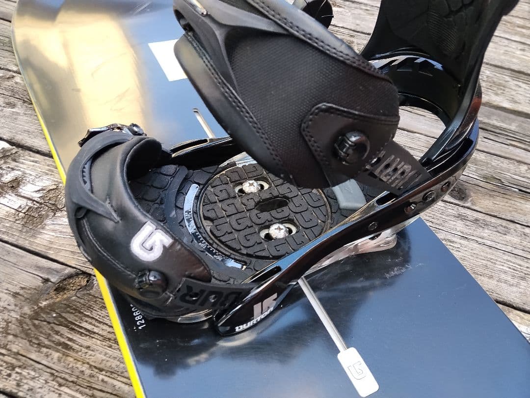 バートン スノーボード 2点セット BURTON FIX 155cm ビン P1