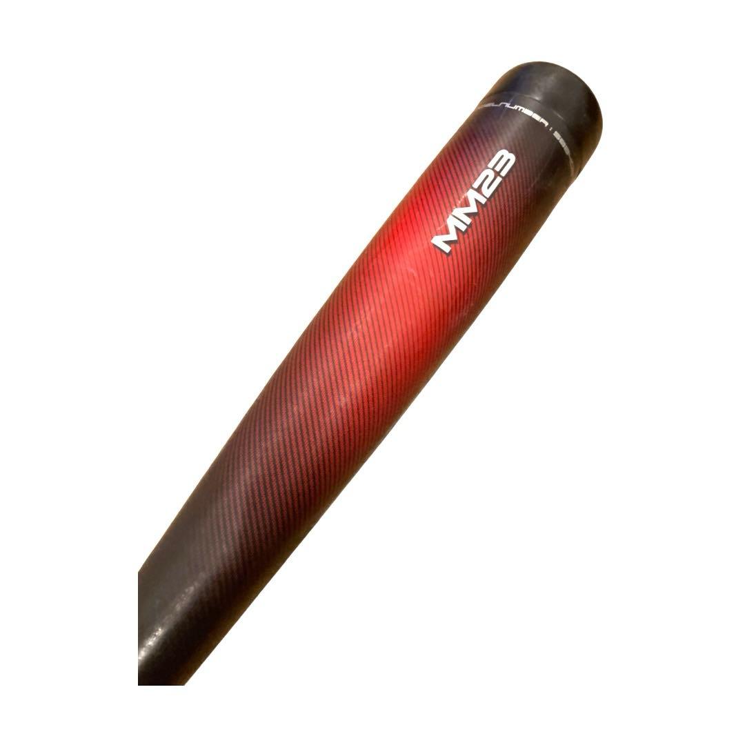 【極美品】SSK MM23 SBB4037 軟式用 野球 バット 83cm