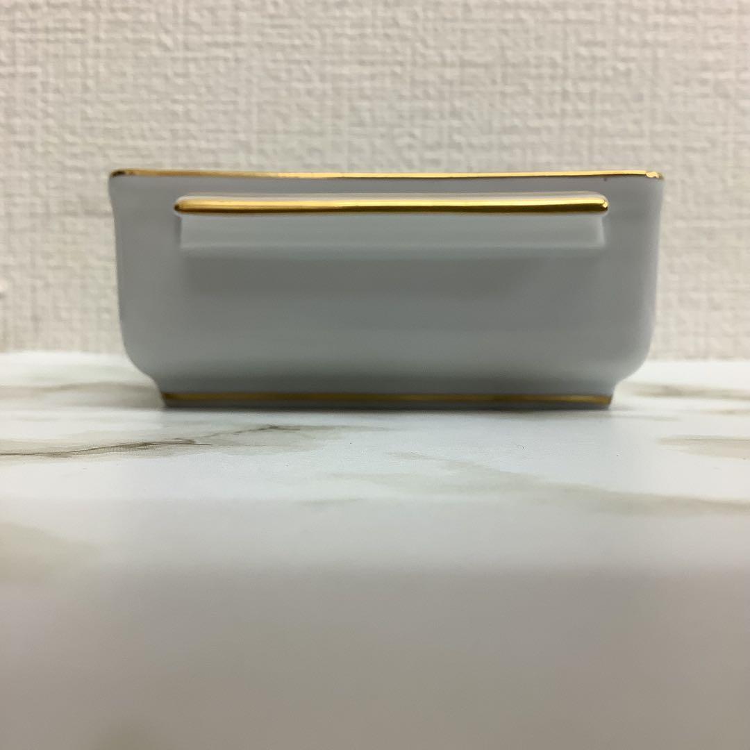 【未使用‼︎】MEISSEN マイセン 小物入れ タバコ入れ 金装 花 鳥 レア