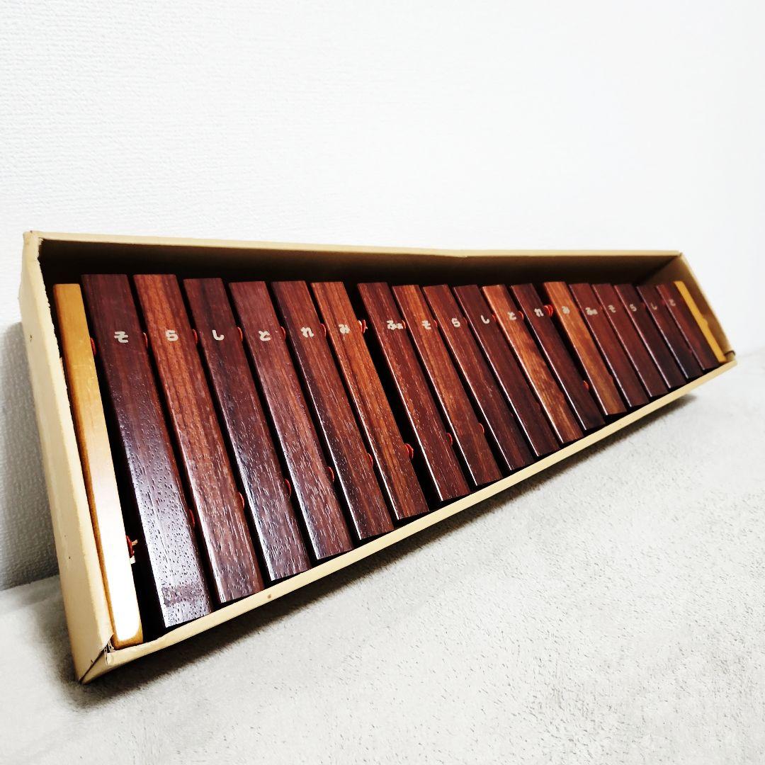 【美品】河合楽器 KAWAI シロフォン 卓上木琴 30鍵盤