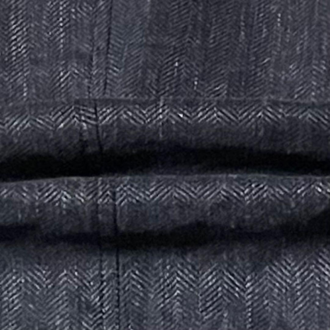 専用【伊】タリアトーレ ヘリンボーンチェスターコート 44 アズーロネイビー美品