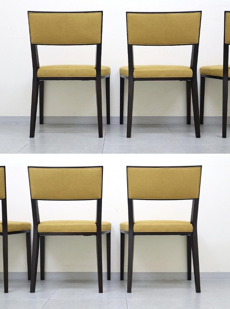 B③4脚セット 美品 TIME&STYLE ダイニングチェア 椅子 旭川家具