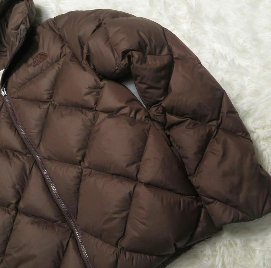 らんらん♡THE NORTH FACE ブラウン ダウンジャケット M