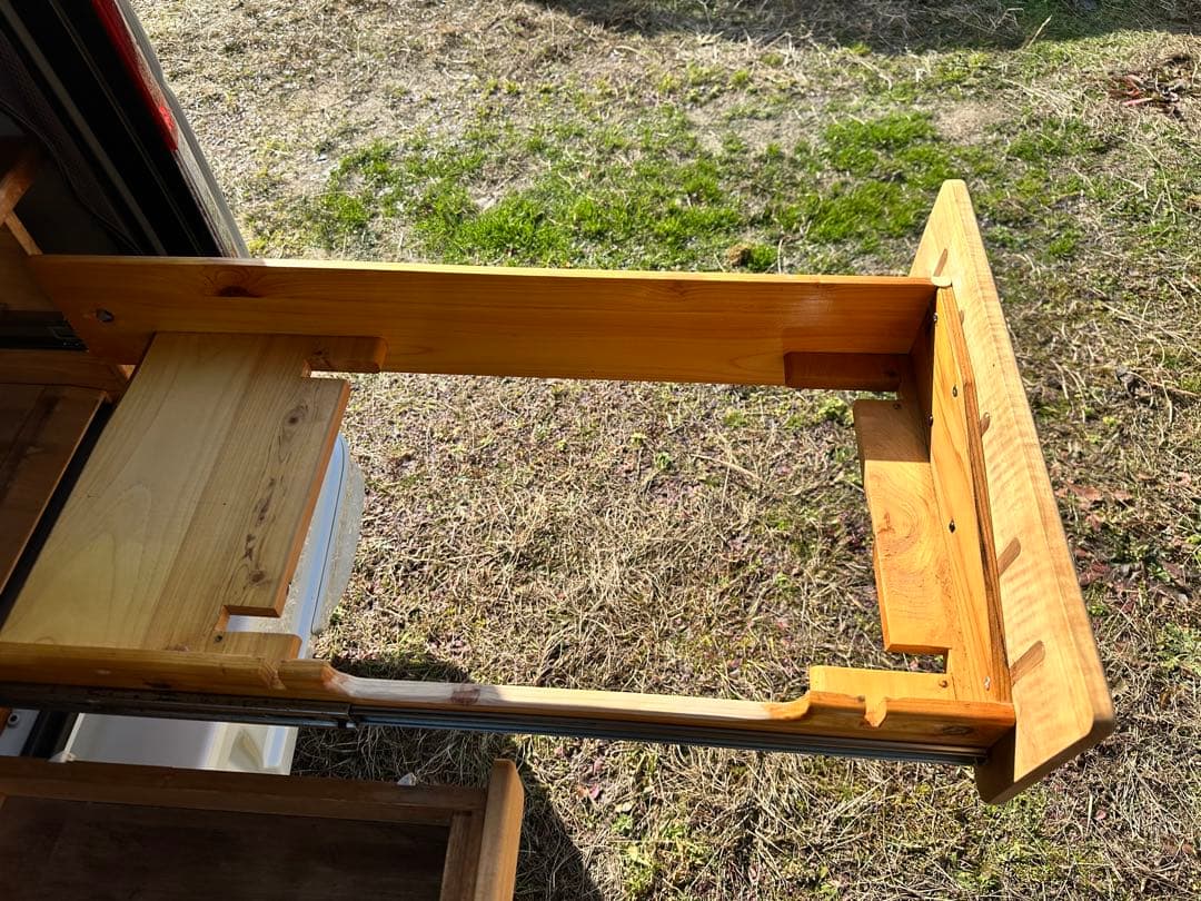 エブリイワゴンDA64W専用簡易ベッド展開収納 マーゴンさん専用