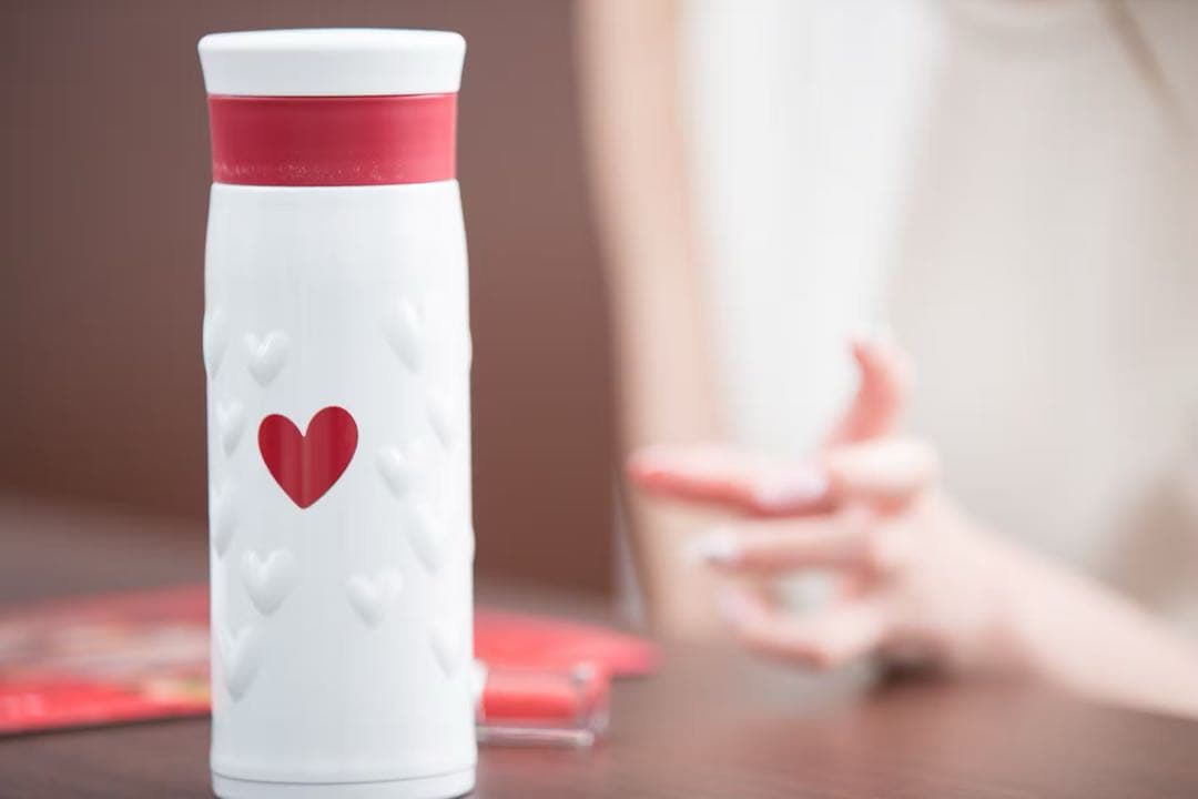 ★レア★新品未使用　スターバックス　2015限定　バレンタイン　タンブラー