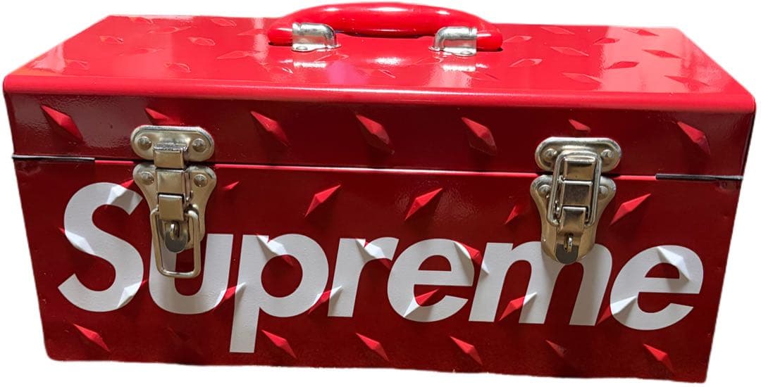Supreme 2018FW ツールボックス 赤Diamond Plate 大型