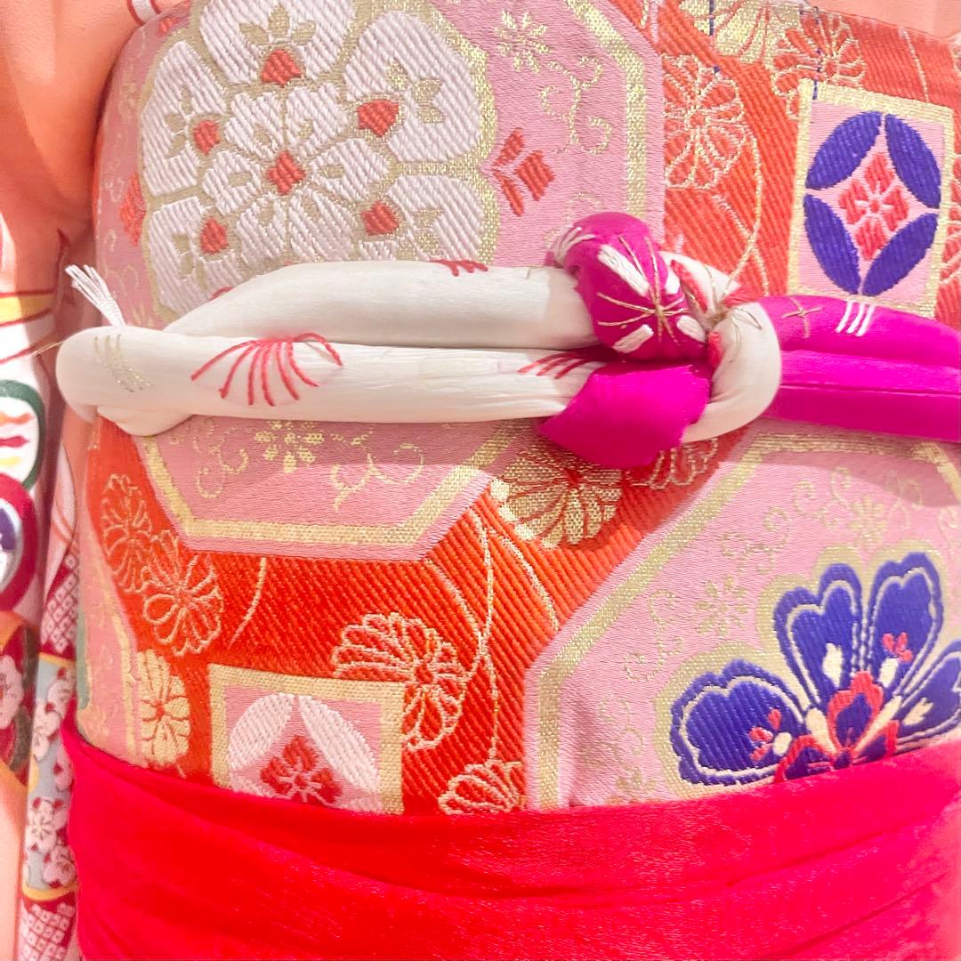 七五三 アンティーク着物 7歳　レトロ