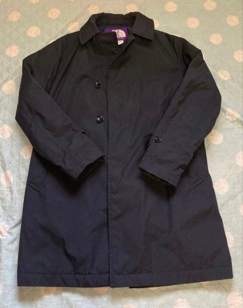 THE NORTH FACE ステンカラーコート ネイビー　ナナミカ　ビームス