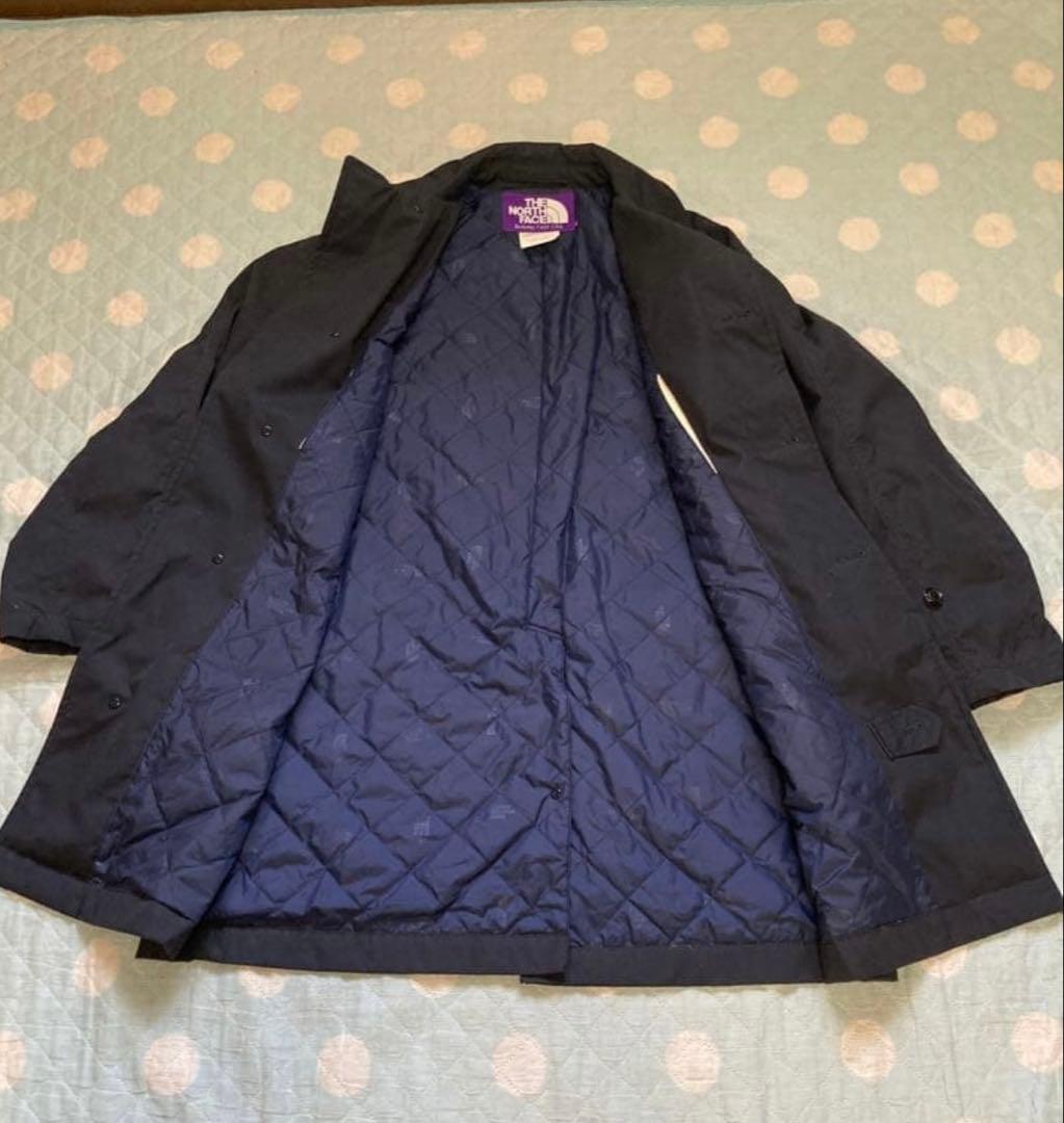 THE NORTH FACE ステンカラーコート ネイビー　ナナミカ　ビームス
