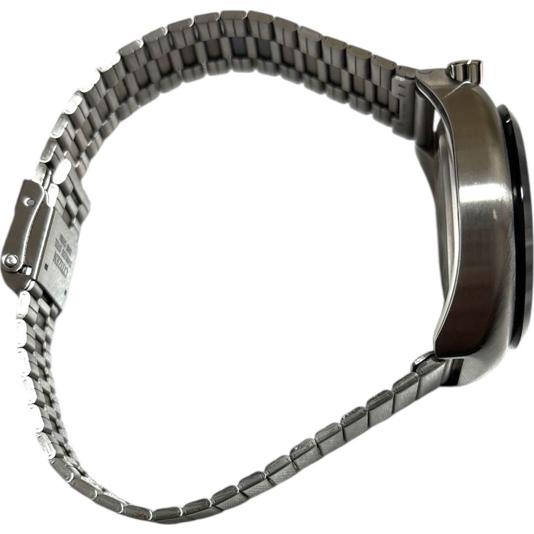 【美品】シチズン レコードレーベル ツノクロノ 限定　AN3666-51A