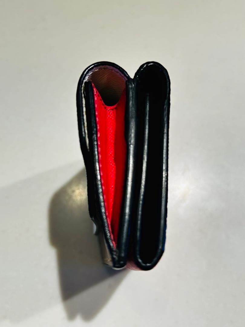 MARNI 三つ折り財布 ホワイト/ブラウン/ピンク